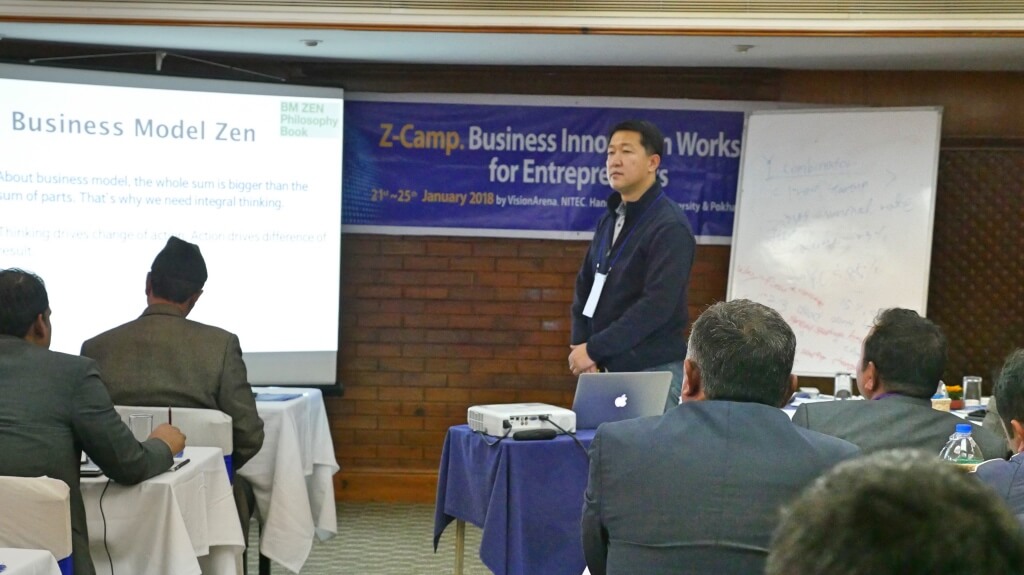 5 Days long Entrepreneur Innovation Camp (Z-Camp) for Nepal, PU (MITE)