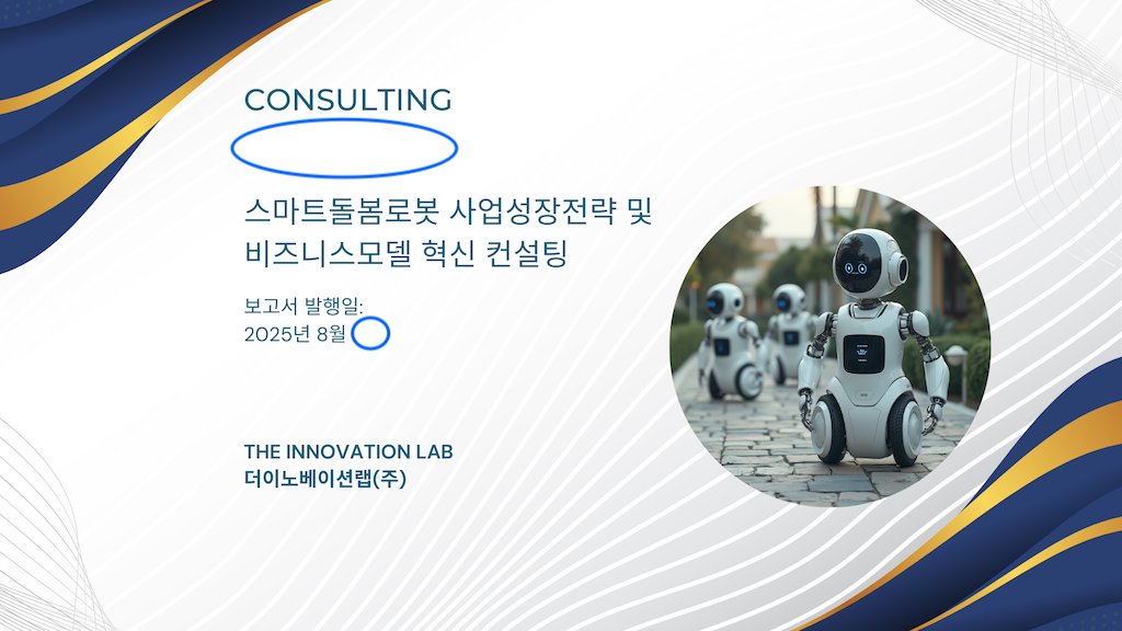 돌봄케어 로봇 전문 기업 R사 비즈니스모델 컨설팅 수행