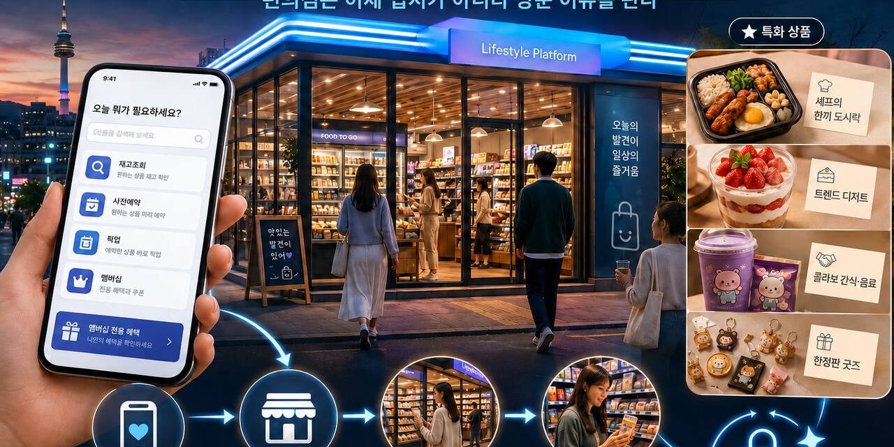 편의점은 왜 앱을 켜고 가는 곳이 됐나