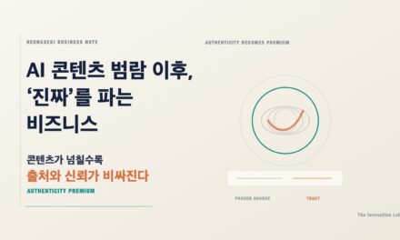 AI 콘텐츠 범람 이후, ‘진짜’를 파는 비즈니스