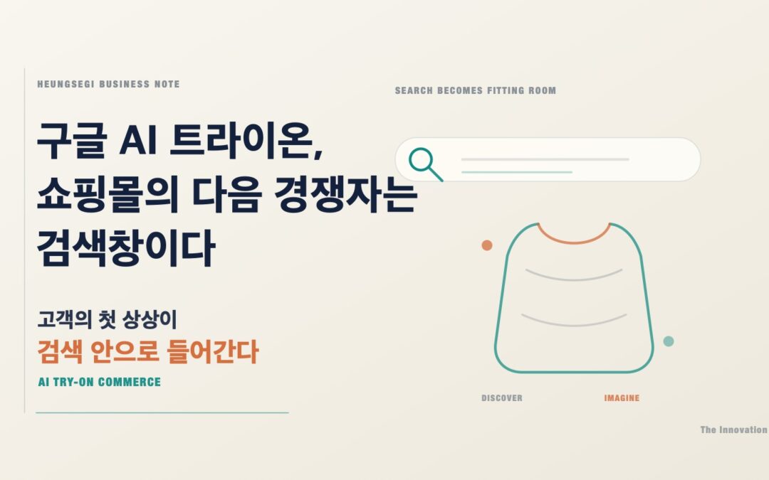 구글 AI 트라이온, 쇼핑몰의 다음 경쟁자는 검색창이다