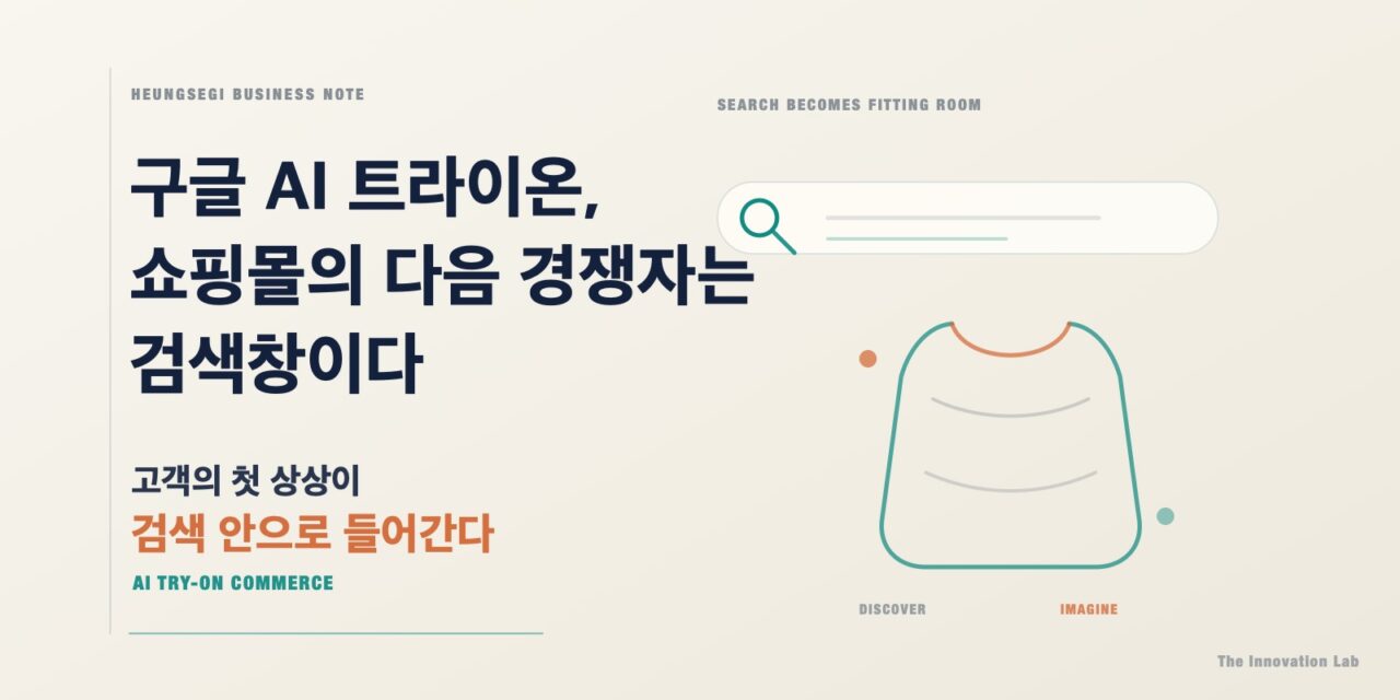 구글 AI 트라이온, 쇼핑몰의 다음 경쟁자는 검색창이다