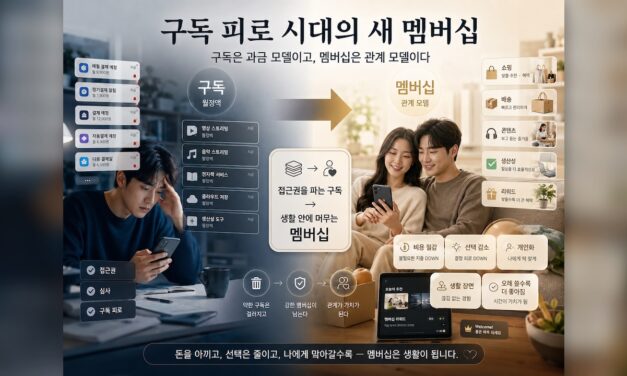 구독 피로 시대의 새 멤버십