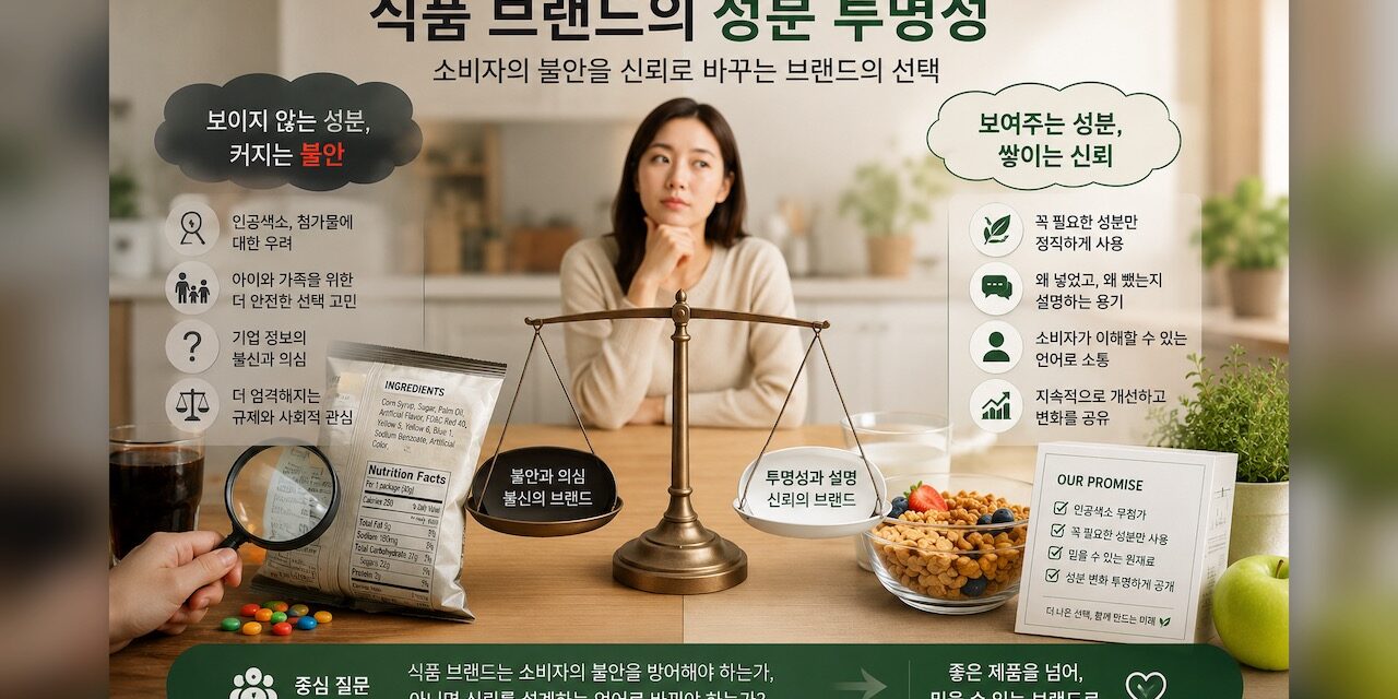 식품 브랜드의 성분 투명성: 네슬레의 인공색소 제거가 말하는 것