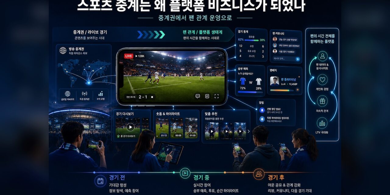 스포츠 중계는 왜 플랫폼 비즈니스가 되었나