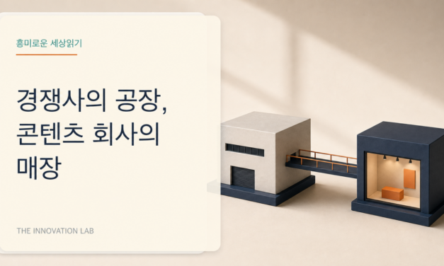 경쟁사의 공장, 콘텐츠 회사의 매장