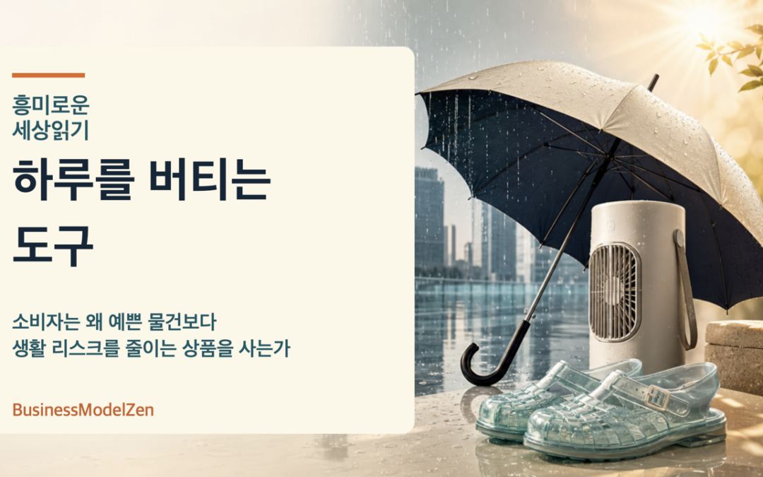 소비자는 왜 예쁜 물건보다 하루를 버티는 도구를 사는가