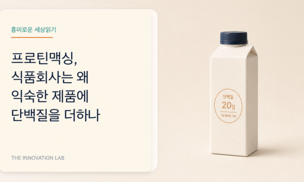 프로틴맥싱, 식품회사는 왜 익숙한 제품에 단백질을 더하나