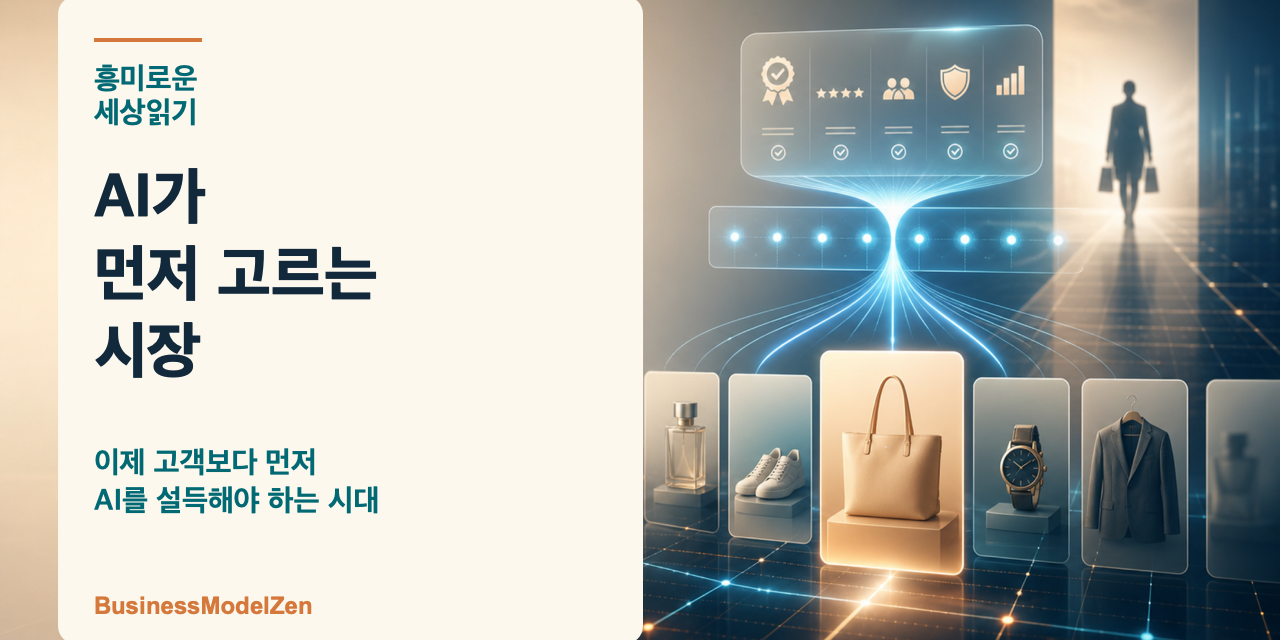 이제 고객보다 먼저 AI를 설득해야 하는 시대가 온다