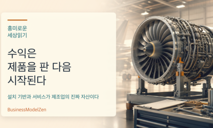 제조업의 진짜 수익은 제품을 판 다음에 시작된다