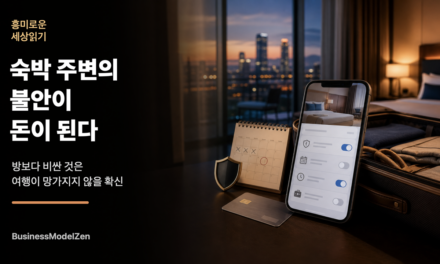 숙박료보다 숙박 주변의 불안이 돈이 된다