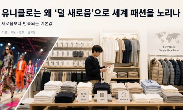 유니클로는 왜 ‘덜 새로움’으로 세계 패션을 노리나